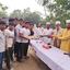 পেঁছিবাড়ী গ্রামে জামায়াতে ইসলামী মনোনীত এমপি প্রার্থী এডভোকেট এস. এম. কামাল উদ্দিনের উঠান বৈঠক, ক্রীড়া সামগ্রী বিতরণ